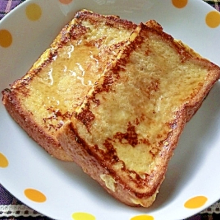 はちみつたっぷり ハニーフレンチトースト レシピ 作り方 By ゆず茶55 楽天レシピ